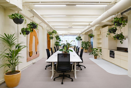 Ý tưởng thiết kế chậu cây xanh trong văn phòng cực sang trọng
